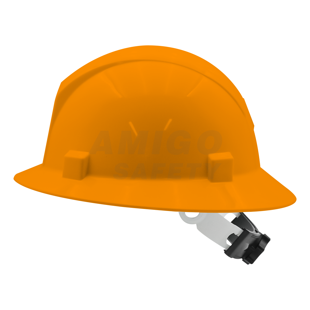 CASCO ALA COMPLETA CON SUSPENSIÓN MATRACA DE 4 PUNTOS LAMIRA NARANJA AS-4460 ...